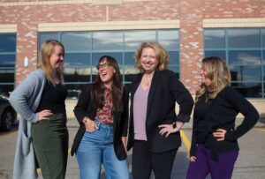 Sharon Loose Doula Team Christa Mollie Karla